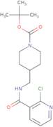 4-{[(2-Chloro-pyridine-3-carbonyl)-amino]-methyl}-piperidine-1-carboxylic acid tert-butyl ester