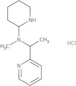 Piperidin-2-ylmethyl-(1-pyridin-2-yl-ethyl)-amine hydrochloride