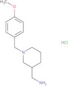 [1-(4-Methoxy-benzyl)-piperidin-3-yl]-methyl-amine hydrochloride