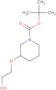tert-Butyl 3-(2-hydroxyethoxy)piperidine-1-carboxylate