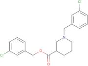 1-(3-Chloro-benzyl)-piperidine-3-carboxylic acid 3-chloro-benzyl ester