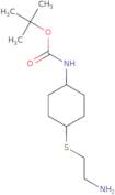 [4-(2-Amino-ethylsulfanyl)-cyclohexyl]-carbamic acid tert-butyl ester