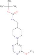 [1-(6-Methoxy-pyrimidin-4-yl)-piperidin-4-ylmethyl]-carbamic acid tert-butyl ester