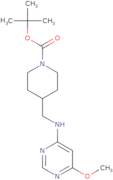 4-[(6-Methoxy-pyrimidin-4-ylamino)-methyl]-piperidine-1-carboxylic acid tert-butyl ester