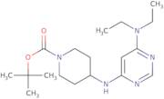 4-(6-Diethylamino-pyrimidin-4-ylamino)-piperidine-1-carboxylic acid tert-butyl ester