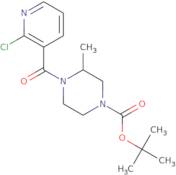 4-(2-Chloro-pyridine-3-carbonyl)-3-methyl-piperazine-1-carboxylic acid tert-butyl ester