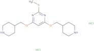 2-Methylsulfanyl-4,6-bis-(piperidin-4-ylmethoxy)-pyrimidine dihydrochloride