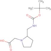 [2-(tert-Butoxycarbonylamino-methyl)-pyrrolidin-1-yl]-acetic acid