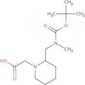 {2-[(tert-Butoxycarbonyl-methyl-amino)-methyl]-piperidin-1-yl}-acetic acid