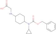 [4-(Benzyloxycarbonyl-cyclopropyl-amino)-cyclohexylamino]-acetic acid