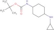 (4-Cyclopropylamino-cyclohexyl)-carbamic acid tert-butyl ester