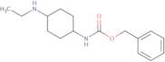 (4-Ethylamino-cyclohexyl)-carbamic acid benzyl ester