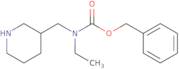 Ethyl-piperidin-3-ylmethyl-carbamic acid benzyl ester