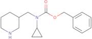 Cyclopropyl-piperidin-3-ylmethyl-carbamic acid benzyl ester