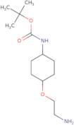 tert-Butyl N-[4-(2-aminoethoxy)cyclohexyl]carbamate