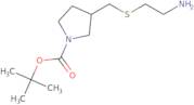 3-(2-Amino-ethylsulfanylmethyl)-pyrrolidine-1-carboxylic acid tert-butyl ester