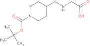 4-[(Carboxymethyl-amino)-methyl]-piperidine-1-carboxylic acid tert-butyl ester