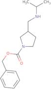 3-(Isopropylamino-methyl)-pyrrolidine-1-carboxylic acid benzyl ester