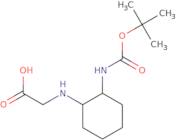 (2-tert-Butoxycarbonylamino-cyclohexylamino)-acetic acid