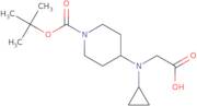 4-(Carboxymethyl-cyclopropyl-amino)-piperidine-1-carboxylic acid tert-butyl ester