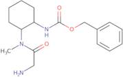 {2-[(2-Amino-acetyl)-methyl-amino]-cyclohexyl}-carbamic acid benzyl ester