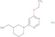 [1-(6-Ethoxy-pyrimidin-4-yl)-piperidin-3-yl]-methyl-amine hydrochloride