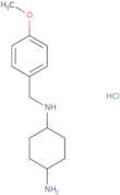 N-(4-Methoxy-benzyl)-cyclohexane-1,4-diamine hydrochloride