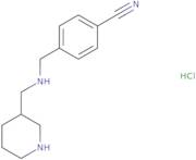 4-{[(Piperidin-3-ylmethyl)-amino]-methyl}-benzonitrile hydrochloride