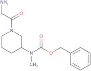 [1-(2-Amino-acetyl)-piperidin-3-yl]-methyl-carbamic acid benzyl ester