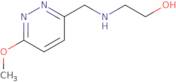 2-[(6-Methoxy-pyridazin-3-ylmethyl)-amino]-ethanol