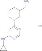 [6-(3-Aminomethyl-piperidin-1-yl)-pyrimidin-4-yl]-cyclopropyl-amine hydrochloride