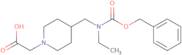 {4-[(Benzyloxycarbonyl-ethyl-amino)-methyl]-piperidin-1-yl}-acetic acid