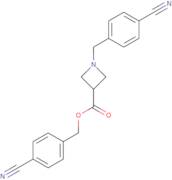 1-(4-Cyano-benzyl)-azetidine-3-carboxylic acid 4-cyano-benzyl ester