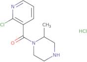 (2-Chloro-pyridin-3-yl)-(2-methyl-piperazin-1-yl)-methanone hydrochloride