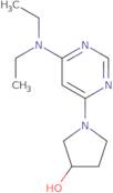 1-(6-Diethylamino-pyrimidin-4-yl)-pyrrolidin-3-ol