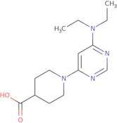 1-(6-Diethylamino-pyrimidin-4-yl)-piperidine-4-carboxylic acid