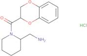 (2-Aminomethyl-piperidin-1-yl)-(2,3-dihydro-benzo[1,4]dioxin-2-yl)-methanone hydrochloride