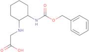 (2-Benzyloxycarbonylamino-cyclohexylamino)-acetic acid