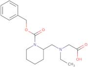 2-[(Carboxymethyl-ethyl-amino)-methyl]-piperidine-1-carboxylic acid benzyl ester