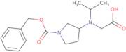 3-(Carboxymethyl-isopropyl-amino)-pyrrolidine-1-carboxylic acid benzyl ester