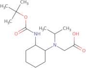 [(2-tert-Butoxycarbonylamino-cyclohexyl)-isopropyl-amino]-acetic acid