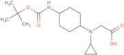 [(4-tert-Butoxycarbonylamino-cyclohexyl)-cyclopropyl-amino]-acetic acid