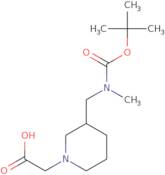 {3-[(tert-Butoxycarbonyl-methyl-amino)-methyl]-piperidin-1-yl}-acetic acid