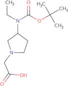 [3-(tert-Butoxycarbonyl-ethyl-amino)-pyrrolidin-1-yl]-acetic acid