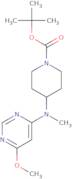 4-[(6-Methoxy-pyrimidin-4-yl)-methyl-amino]-piperidine-1-carboxylic acid tert-butyl ester