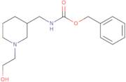 [1-(2-Hydroxy-ethyl)-piperidin-3-ylmethyl]-carbamic acid benzyl ester