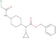 [4-(2-Chloro-acetylamino)-cyclohexyl]-cyclopropyl-carbamic acid benzyl ester