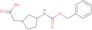 (3-Benzyloxycarbonylamino-pyrrolidin-1-yl)-acetic acid