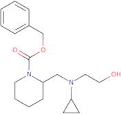 2-{[Cyclopropyl-(2-hydroxy-ethyl)-amino]-methyl}-piperidine-1-carboxylic acid benzyl ester