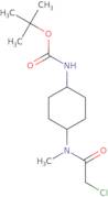 {4-[(2-Chloro-acetyl)-methyl-amino]-cyclohexyl}-carbamic acid tert-butyl ester